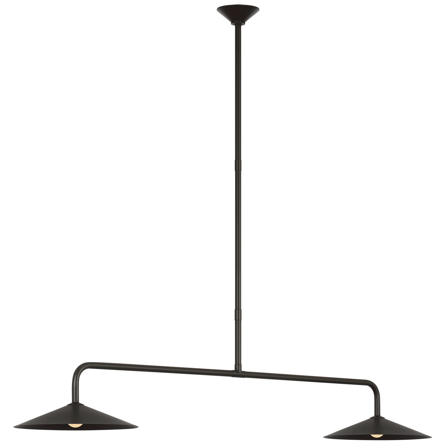 Ponce 62" Linear Pendant | Modern Iron | Modern Iron Shades