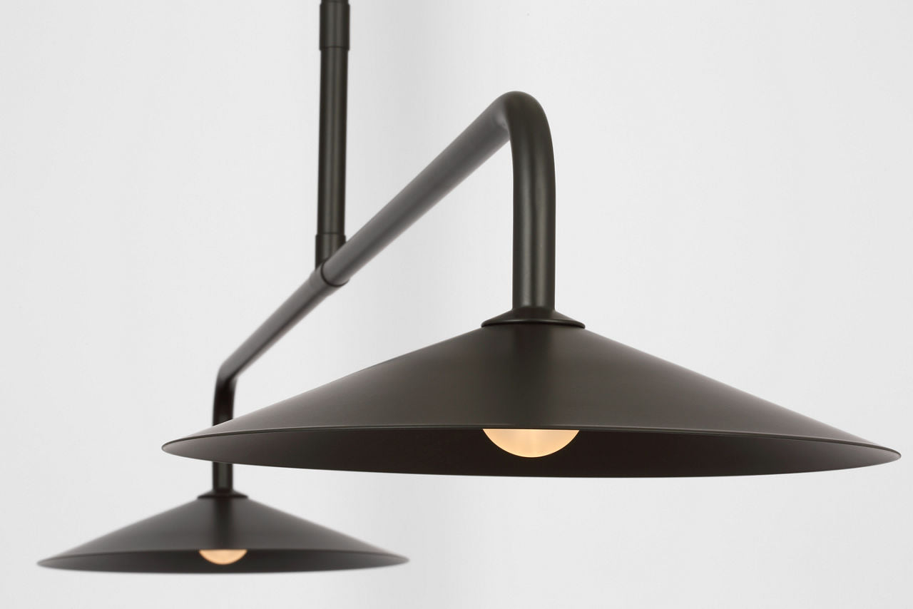 Ponce 62" Linear Pendant | Modern Iron | Modern Iron Shades