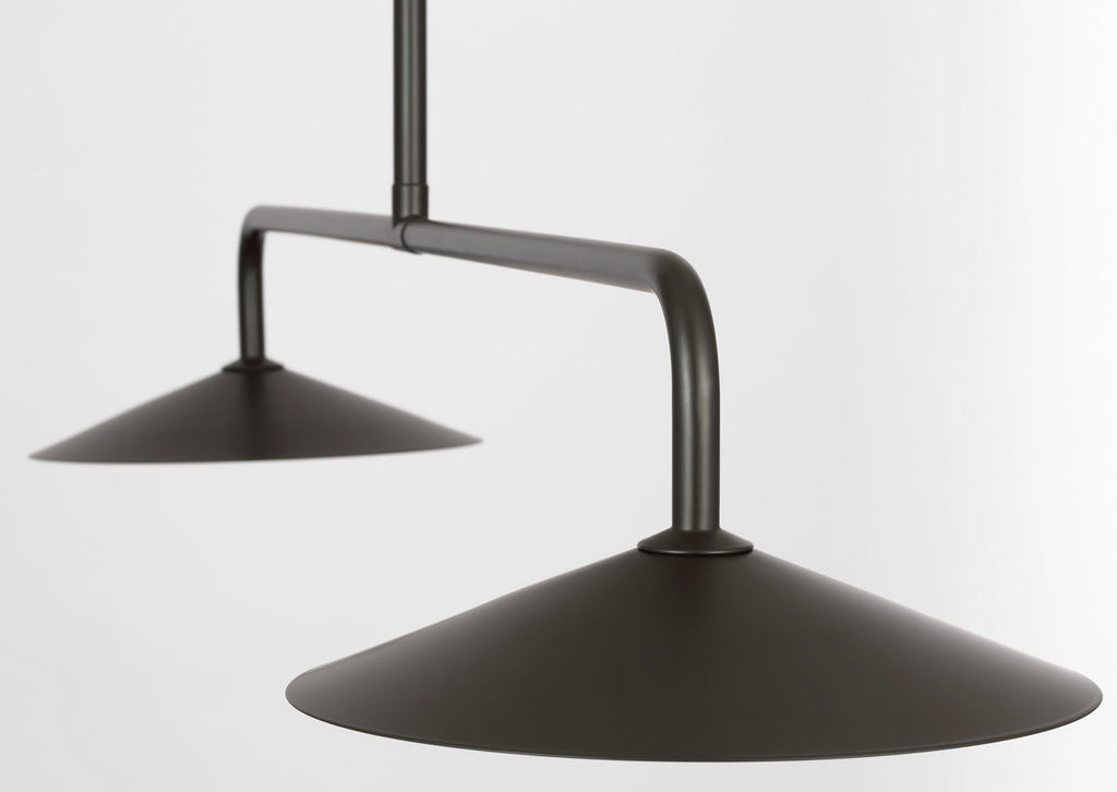 Ponce 62" Linear Pendant | Modern Iron | Modern Iron Shades