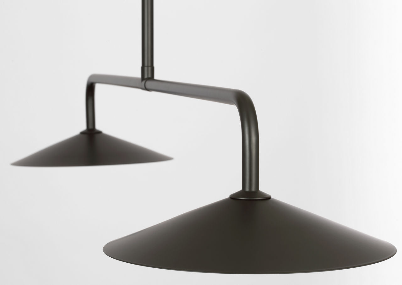 Ponce 62" Linear Pendant | Modern Iron | Modern Iron Shades