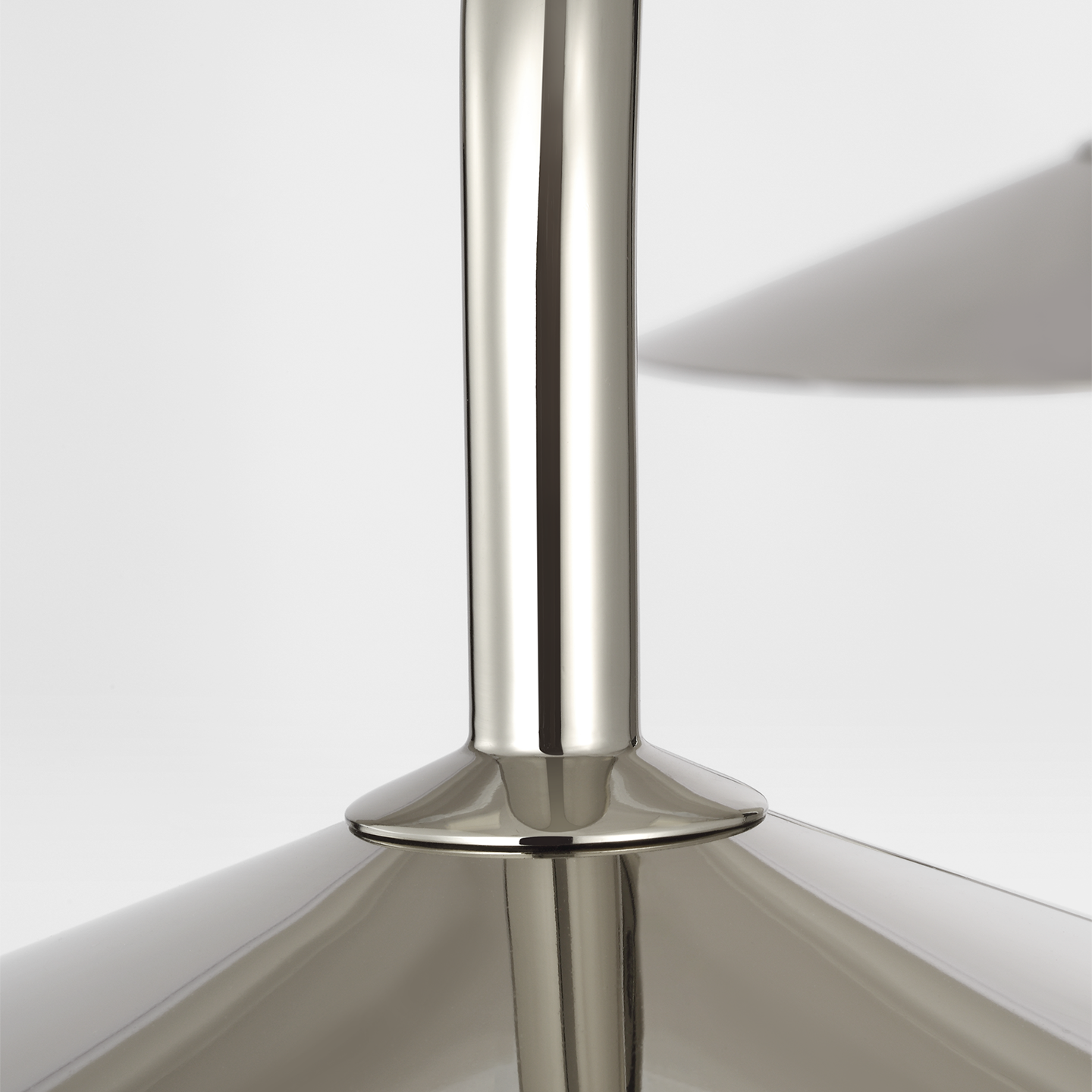 Ponce 62" Linear Pendant | Polished Nickel | Polished Nickel Shades