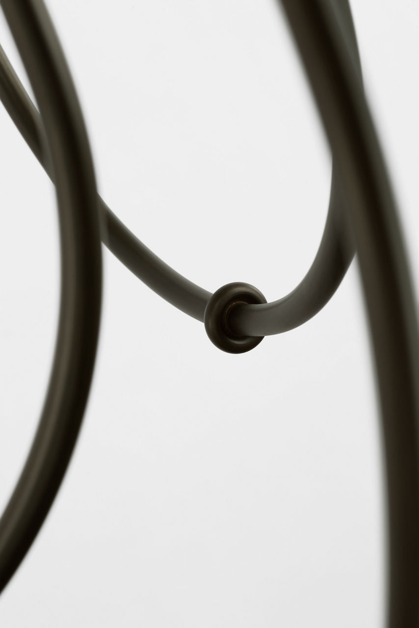 Ingela 36" Chandelier | Modern Iron | Silk Pleat Shades