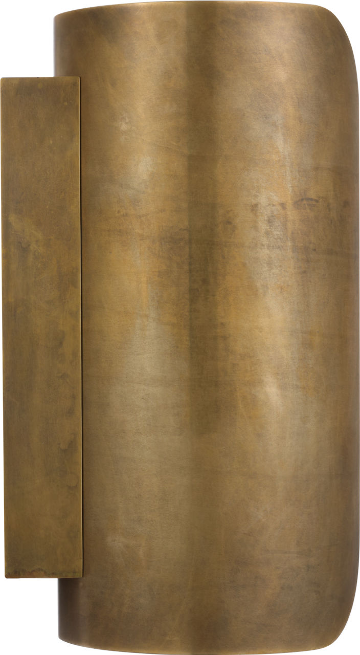 Armise 14" Sconce | Mottled Brass | Alabaster