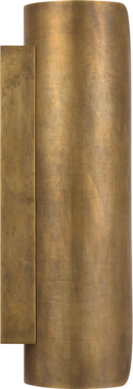 Armise 18" Sconce | Mottled Brass | Alabaster