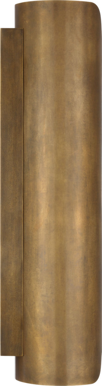 Armise 29" Sconce | Mottled Brass | Alabaster