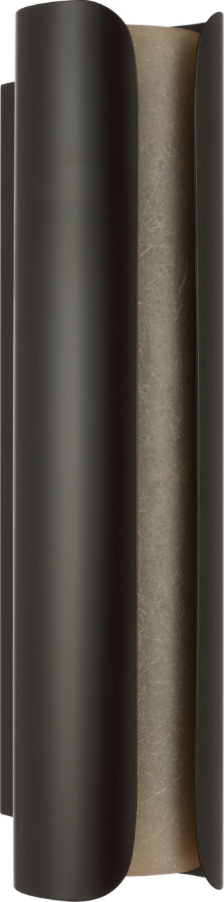 Armise 29" Sconce | Matte Carbon | Nova Frost