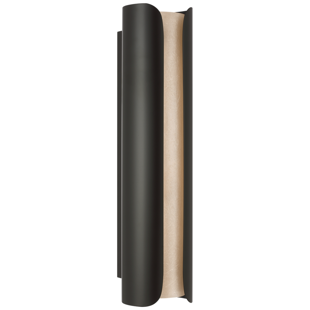 Armise 29" Sconce | Matte Carbon | Nova Frost