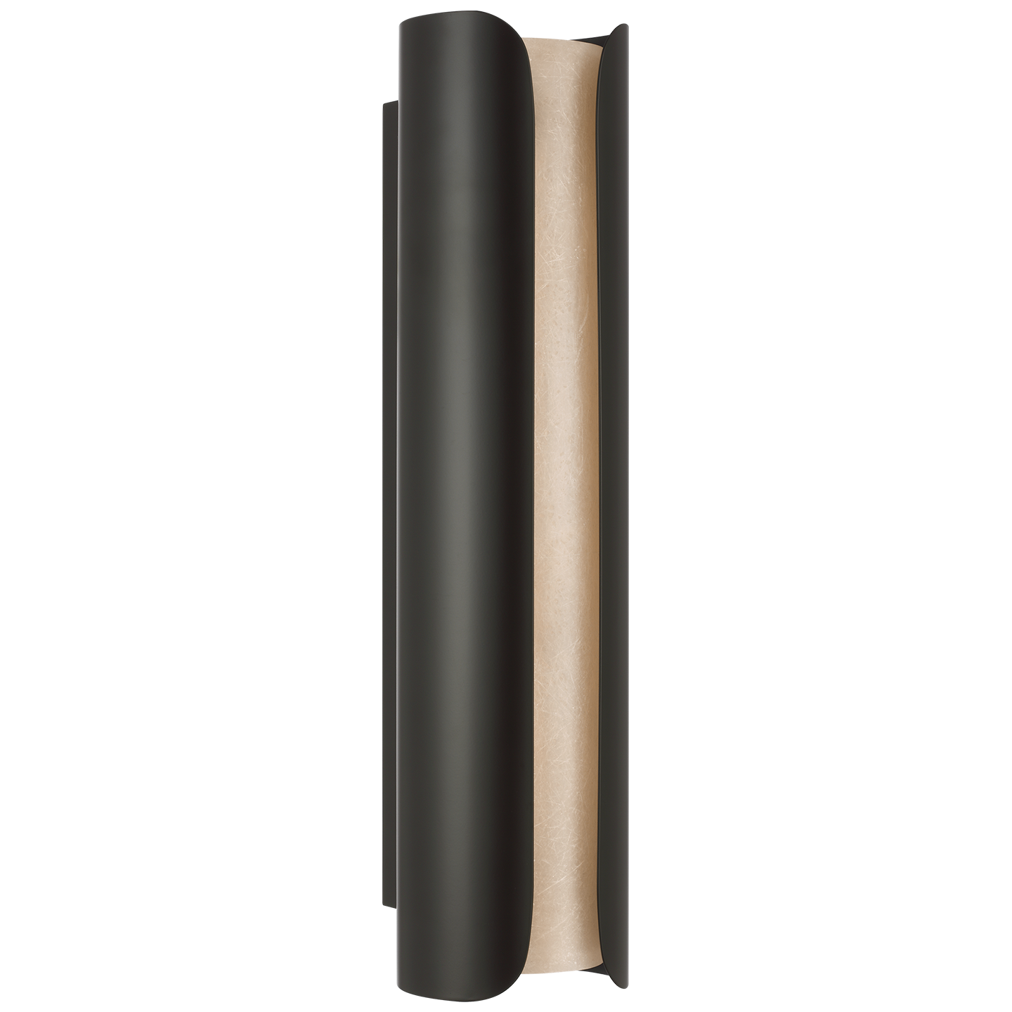 Armise 29" Sconce | Matte Carbon | Nova Frost