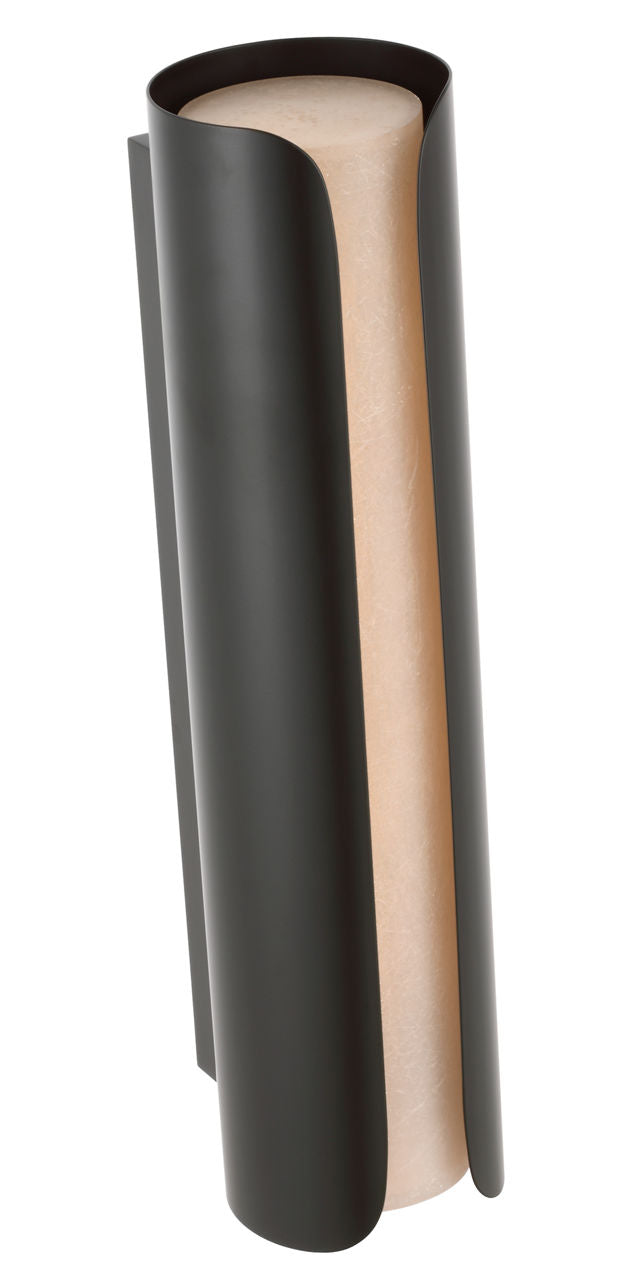 Armise 29" Sconce | Matte Carbon | Nova Frost