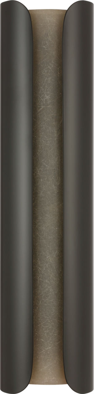 Armise 29" Sconce | Matte Carbon | Nova Frost