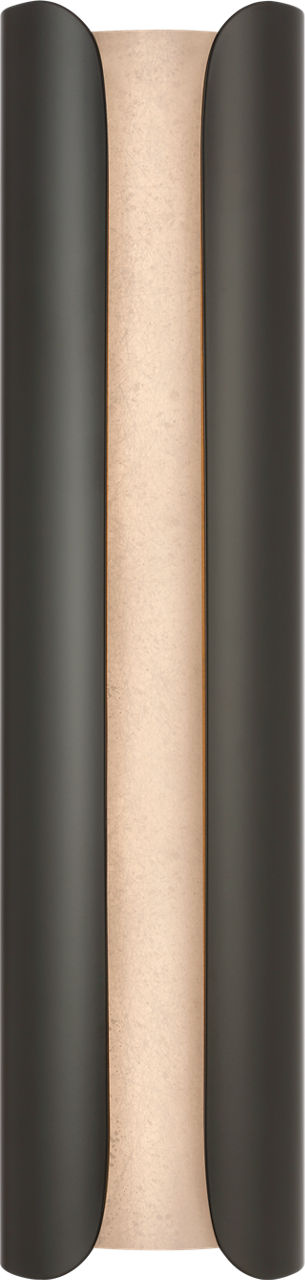 Armise 29" Sconce | Matte Carbon | Nova Frost