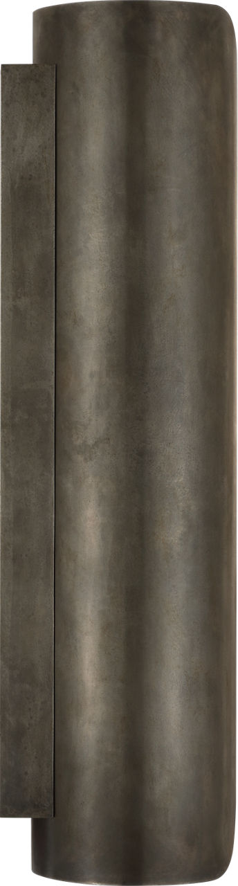 Armise 29" Sconce | Mottled Pewter | Alabaster