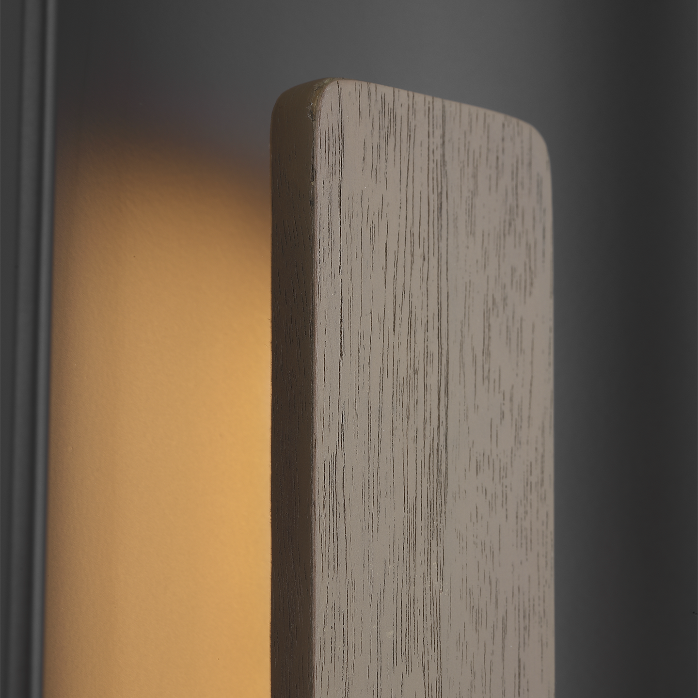 Remi 18" Sconce | Matte Carbon and Warm Walnut