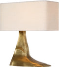 Terra-Forma 23" Left Table Lamp | Museum Brass | Boucle Shade