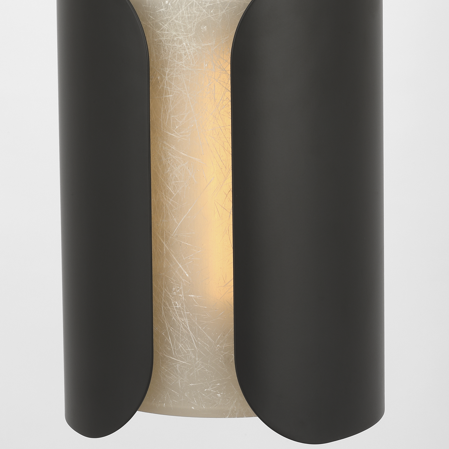 Armise 8" Pendant | Matte Carbon | Nova Frost