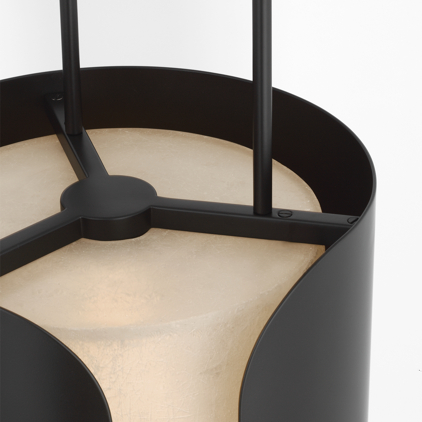 Armise 11" Pendant | Matte Carbon | Nova Frost