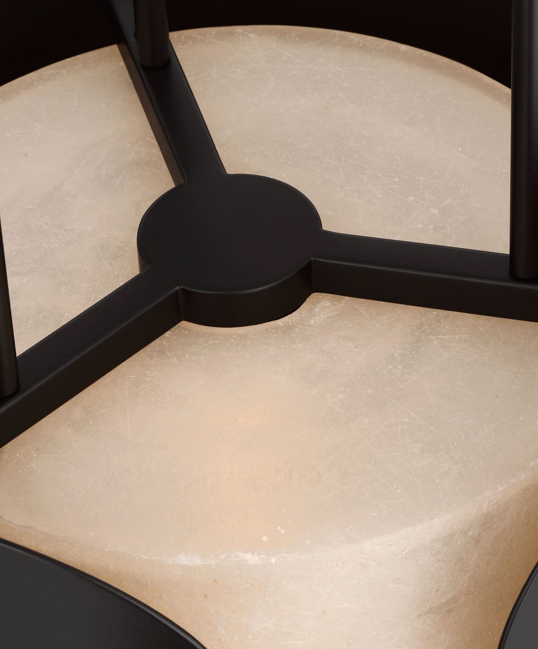 Armise 11" Pendant | Matte Carbon | Nova Frost