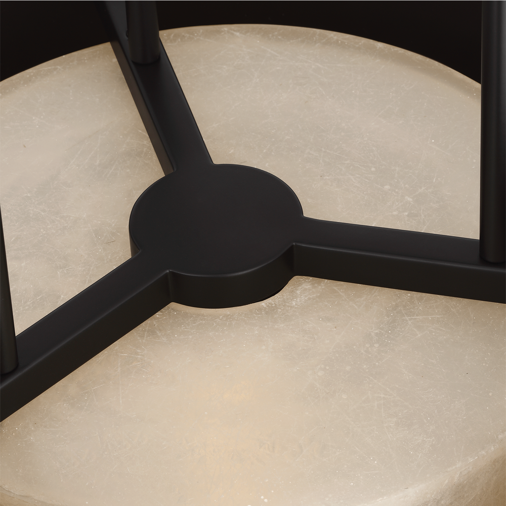 Armise 11" Pendant | Matte Carbon | Nova Frost