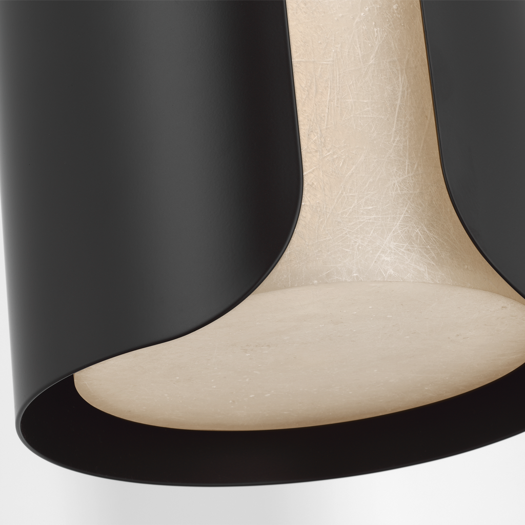 Armise 11" Pendant | Matte Carbon | Nova Frost