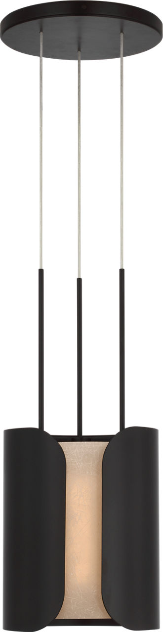 Armise 11" Pendant | Matte Carbon | Nova Frost