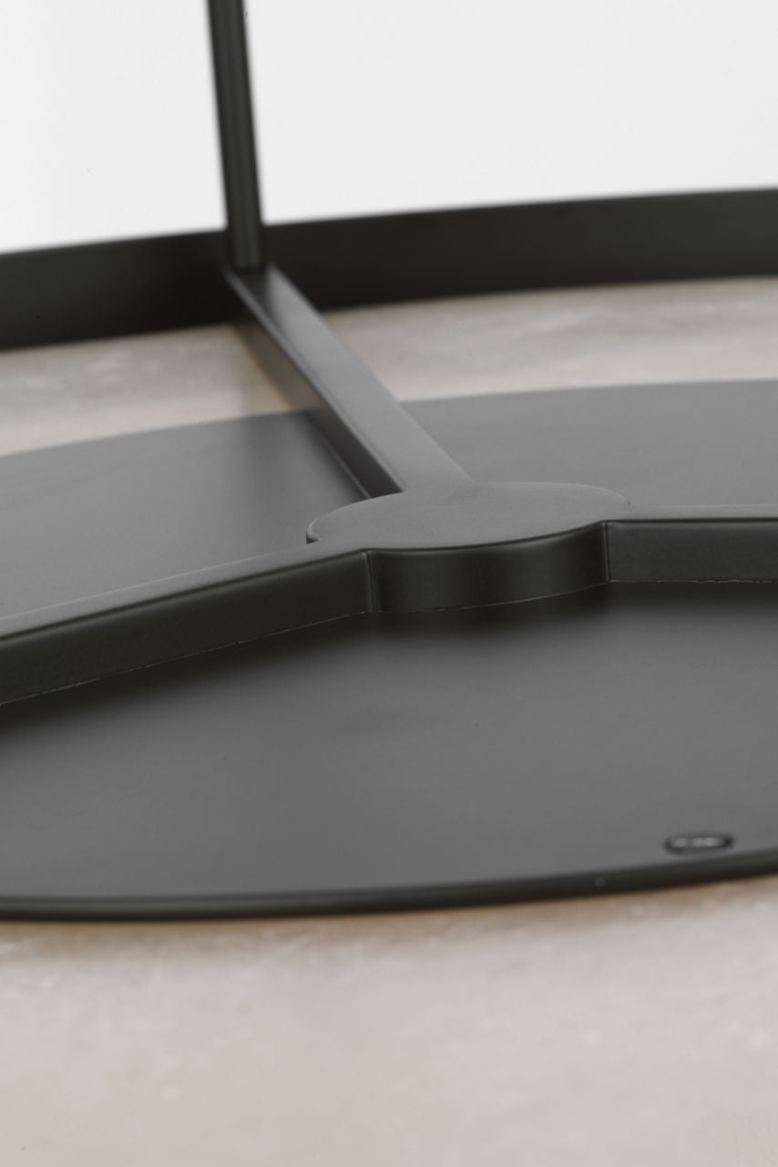 Armise 28" Drum Chandelier | Matte Carbon | Nova Frost