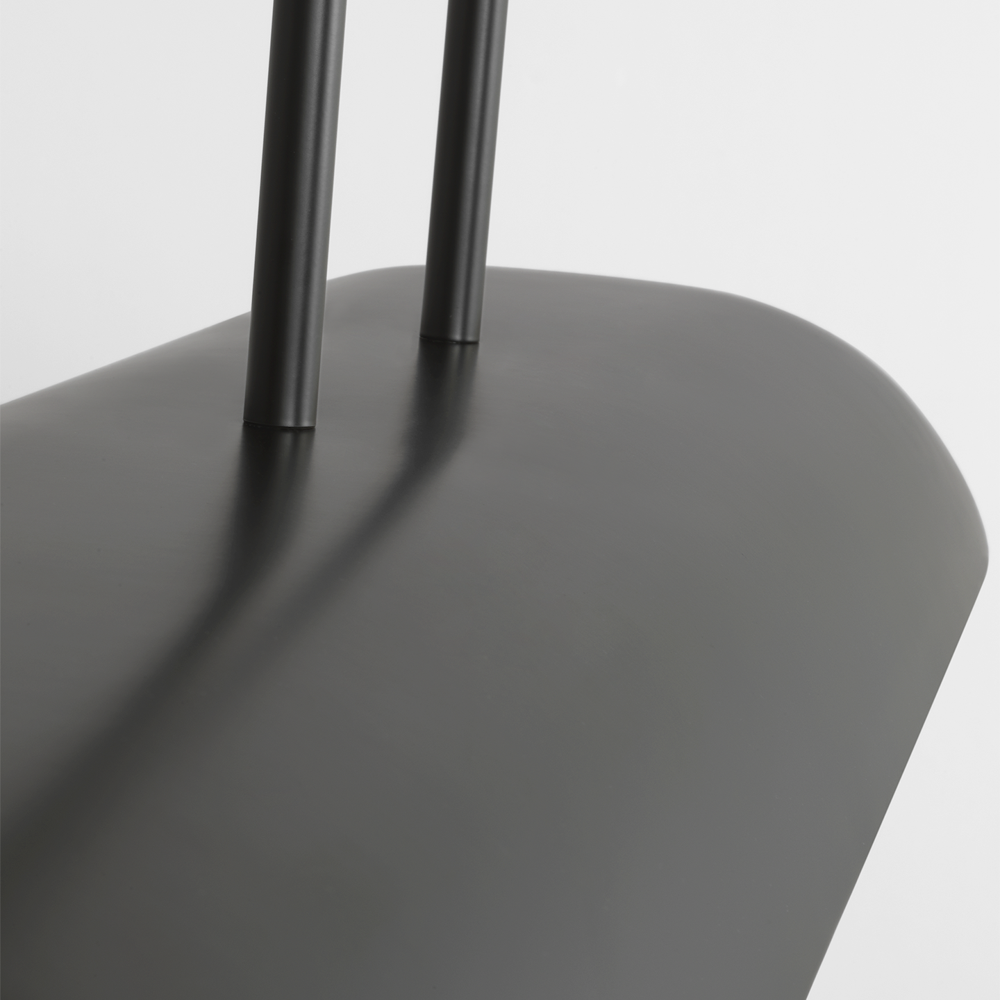 Remi 60" Linear Pendant | Matte Carbon and Warm Walnut