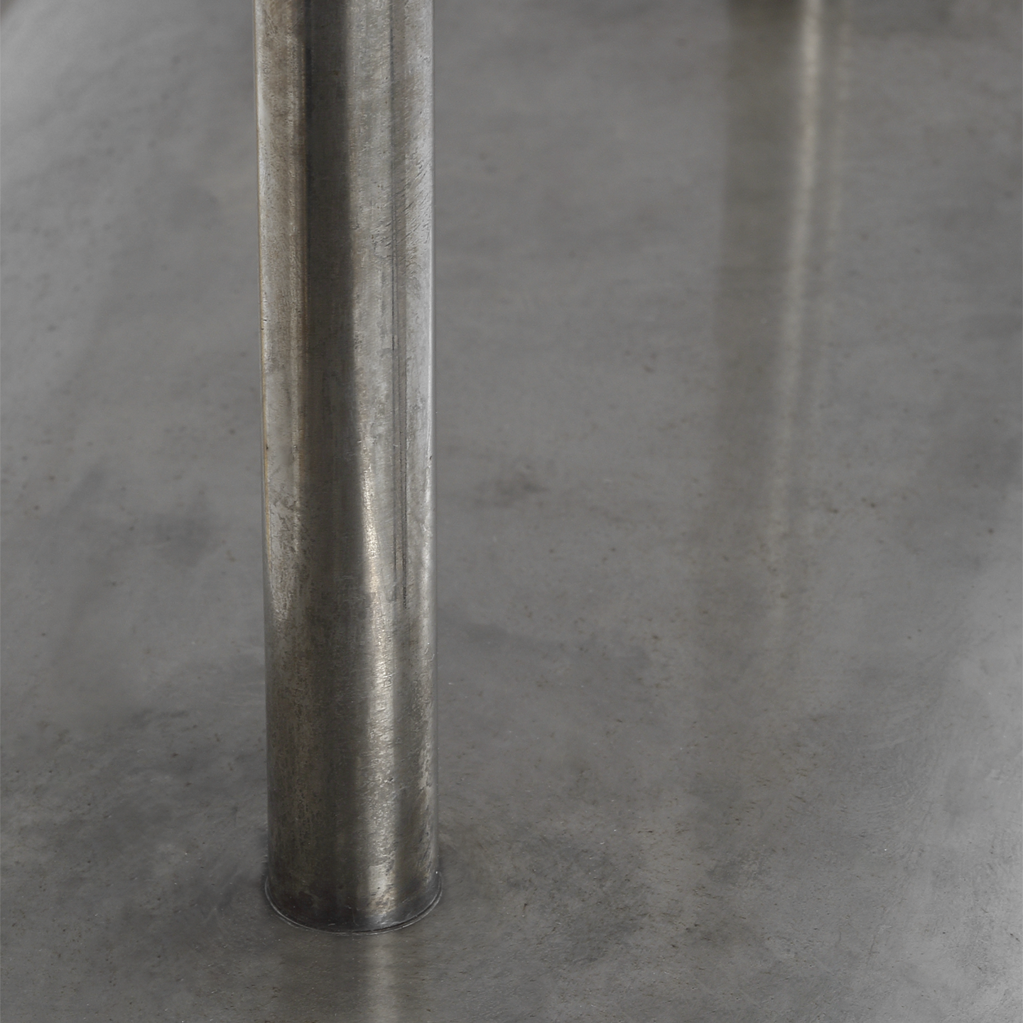 Remi 60" Linear Pendant | Mottled Pewter and Warm Walnut