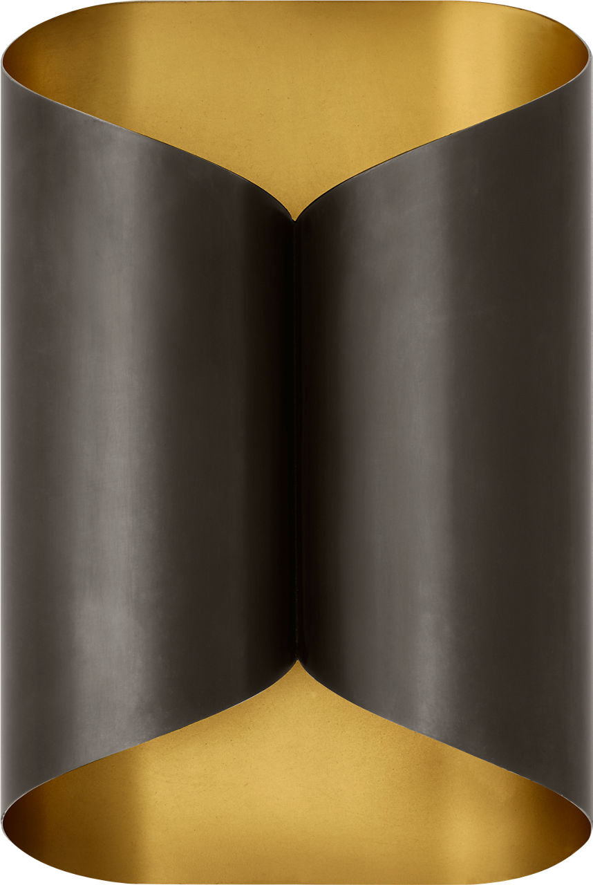 Selfoss Sconce | Bronze and Gild Interior