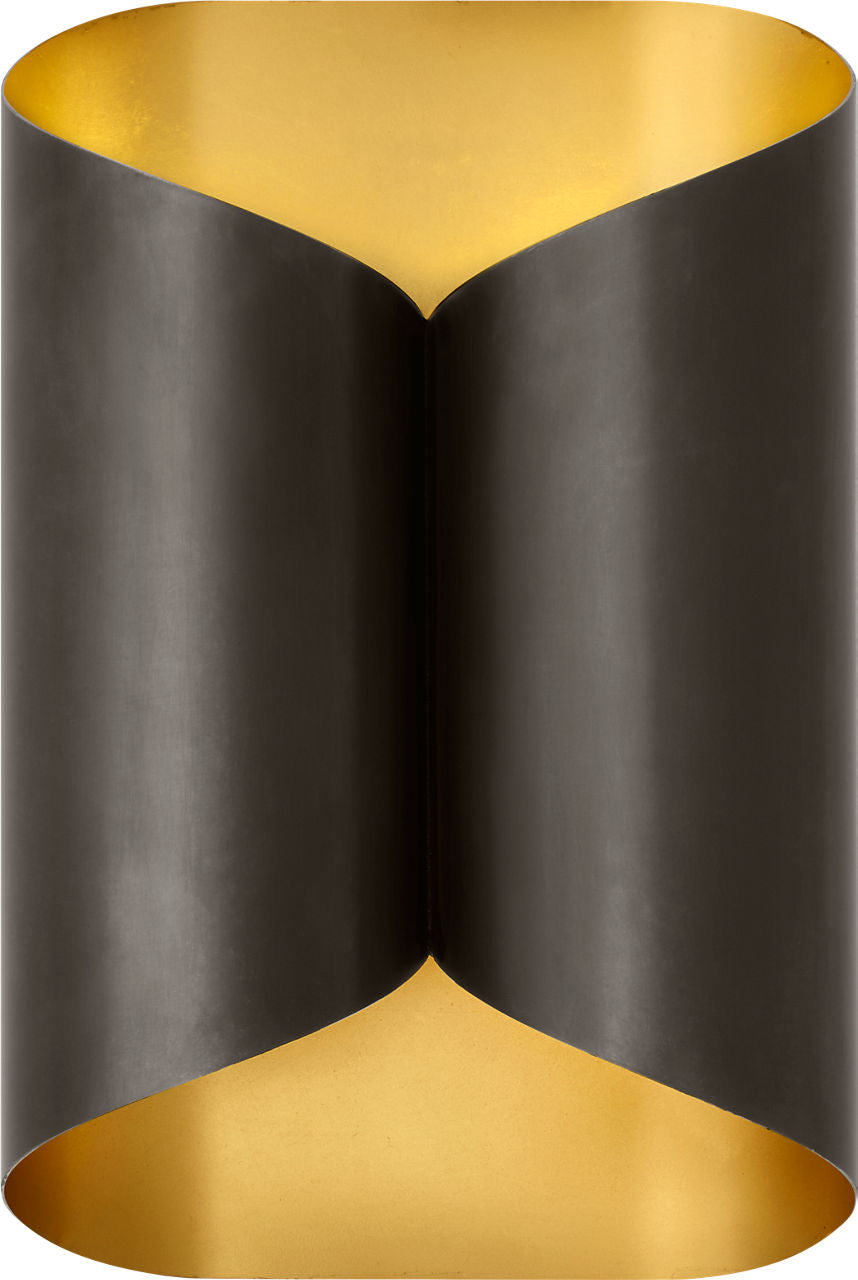 Selfoss Sconce | Bronze and Gild Interior