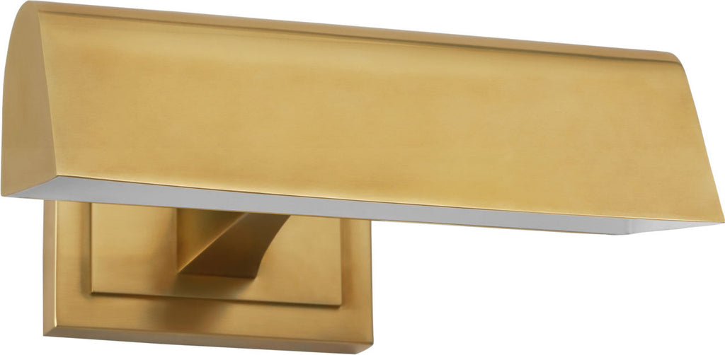 Edric 8" Picture Light | Hand-Rubbed Antique Brass