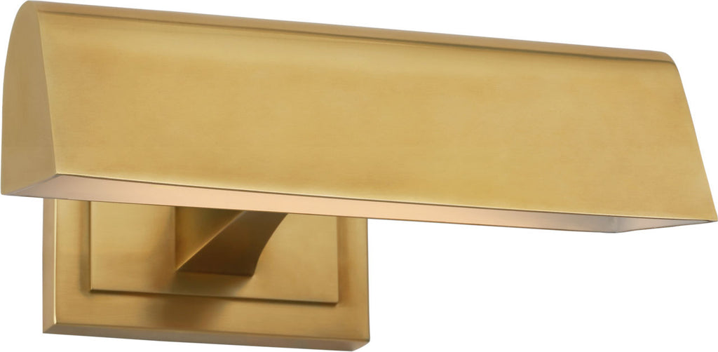 Edric 8" Picture Light | Hand-Rubbed Antique Brass