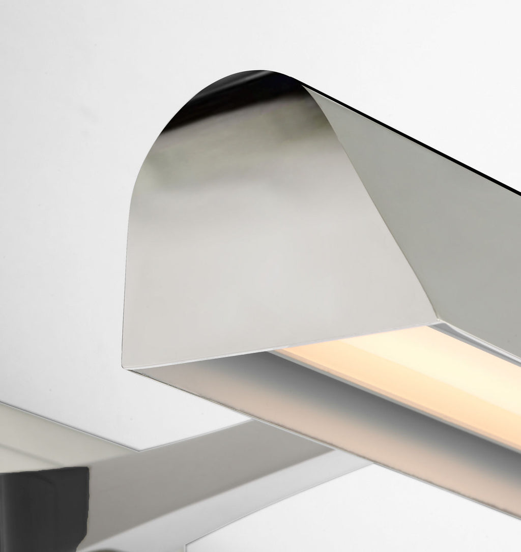 Edric 8" Picture Light | Polished Nickel