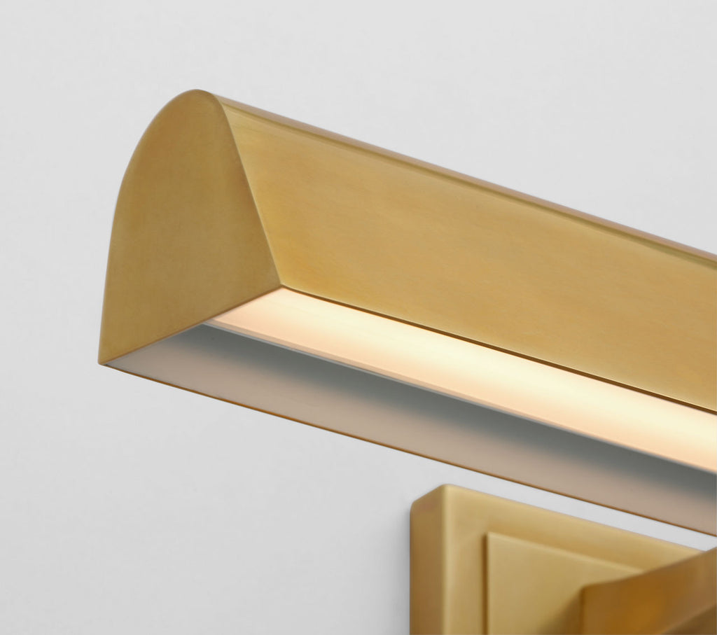 Edric 18" Picture Light | Hand-Rubbed Antique Brass