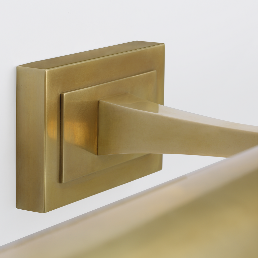 Edric 24" Picture Light | Hand-Rubbed Antique Brass