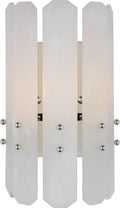 Bonnington Wall Sconce | Polished Nickel | Alabaster