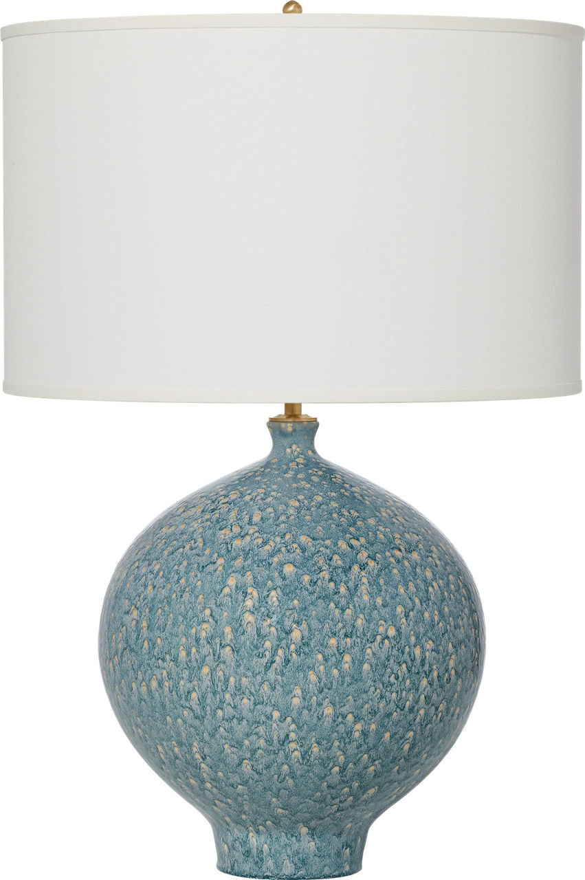 Gaios Table Lamp | Blue Lagoon | Linen Shade