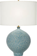 Gaios Table Lamp | Blue Lagoon | Linen Shade