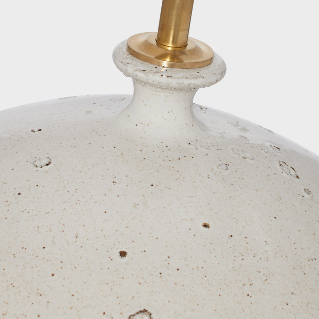 Gaios Table Lamp | Pharaoh White | Linen Shade