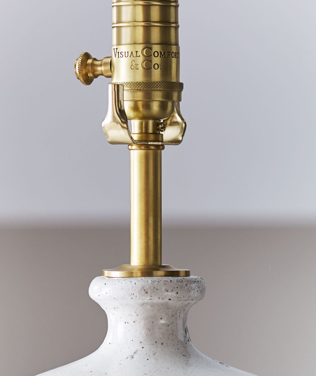Gaios Table Lamp | Pharaoh White | Linen Shade