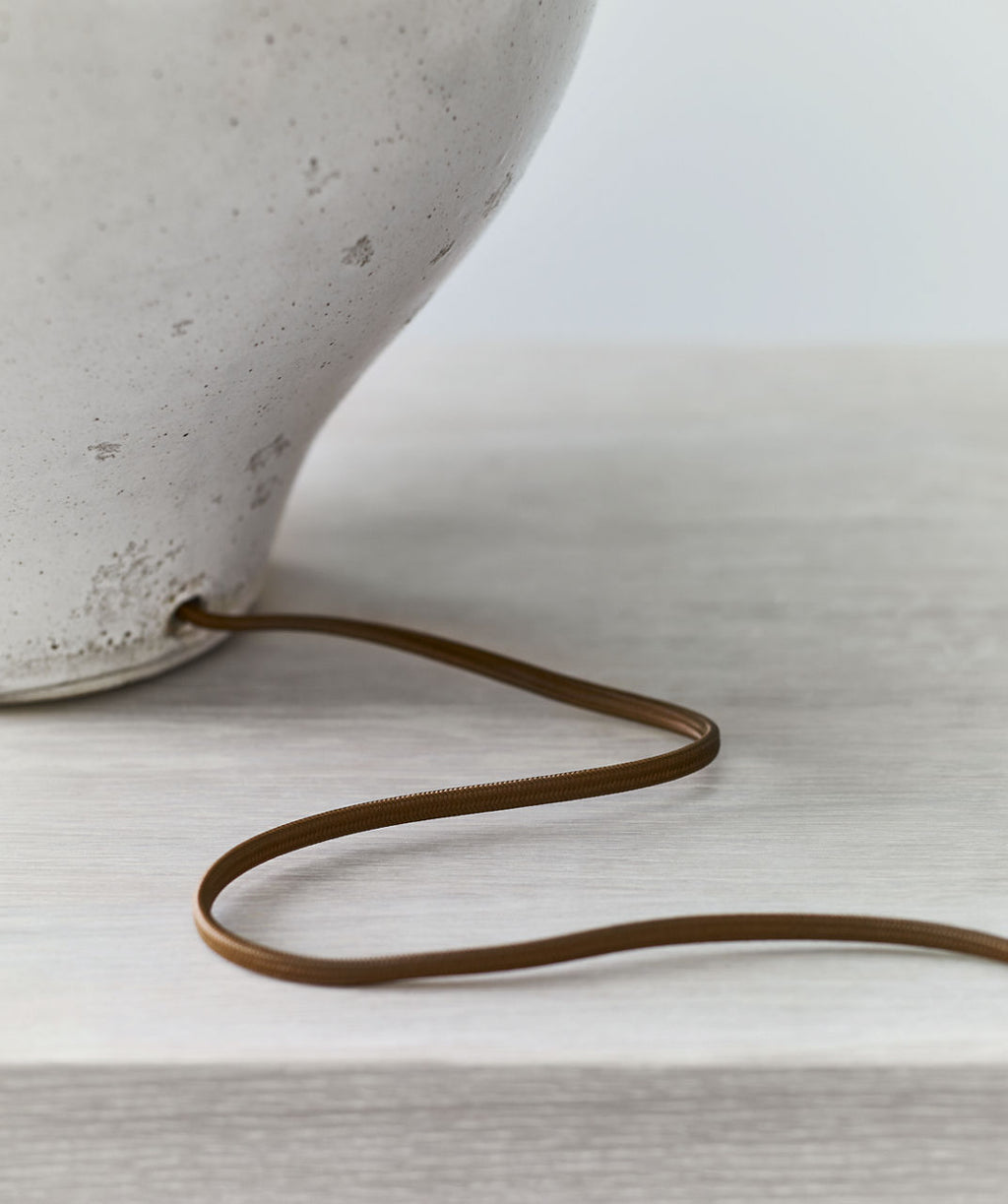 Gaios Table Lamp | Pharaoh White | Linen Shade