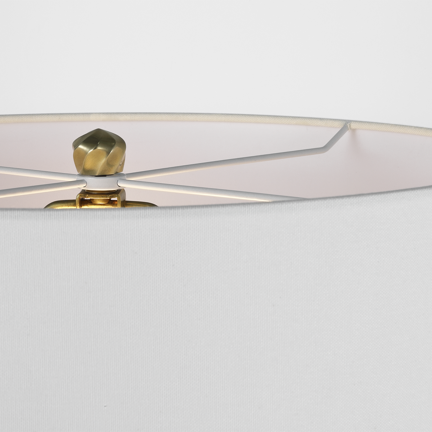 Ripley 29" Torsade Table Lamp | Alabaster | Linen Shade