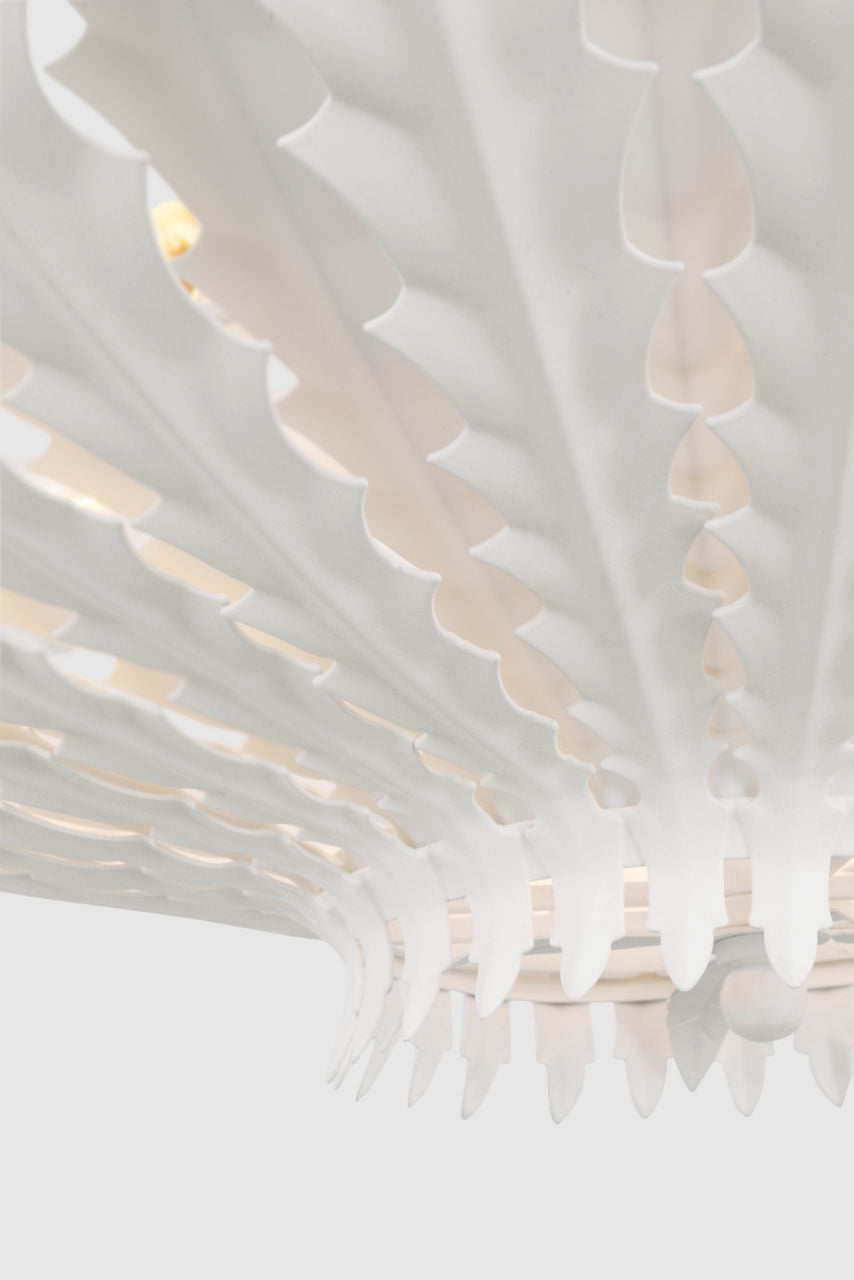 Hampton Extra Large Chandelier | Plaster White