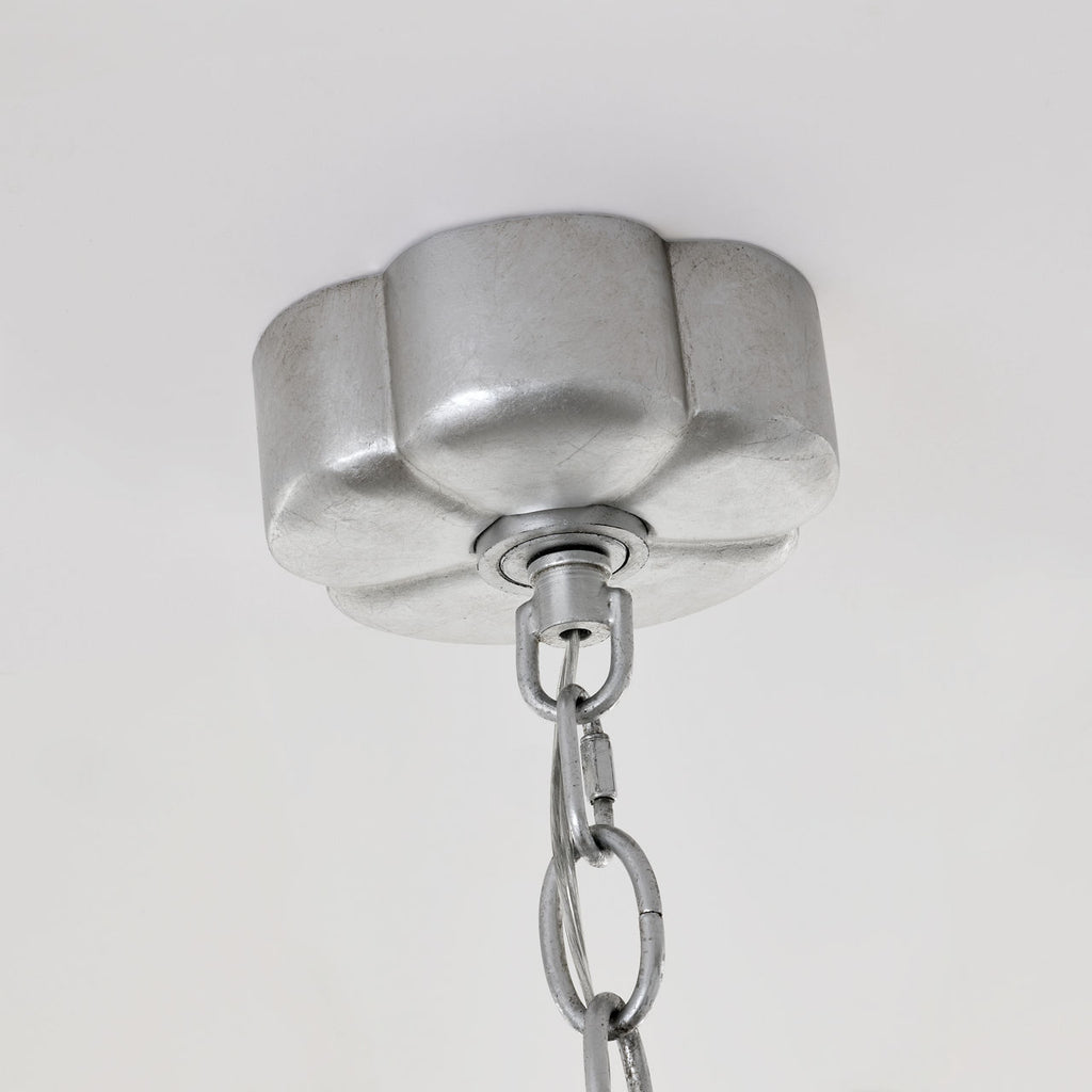 Arabelle Hanging Shade | Burnished Silver Leaf