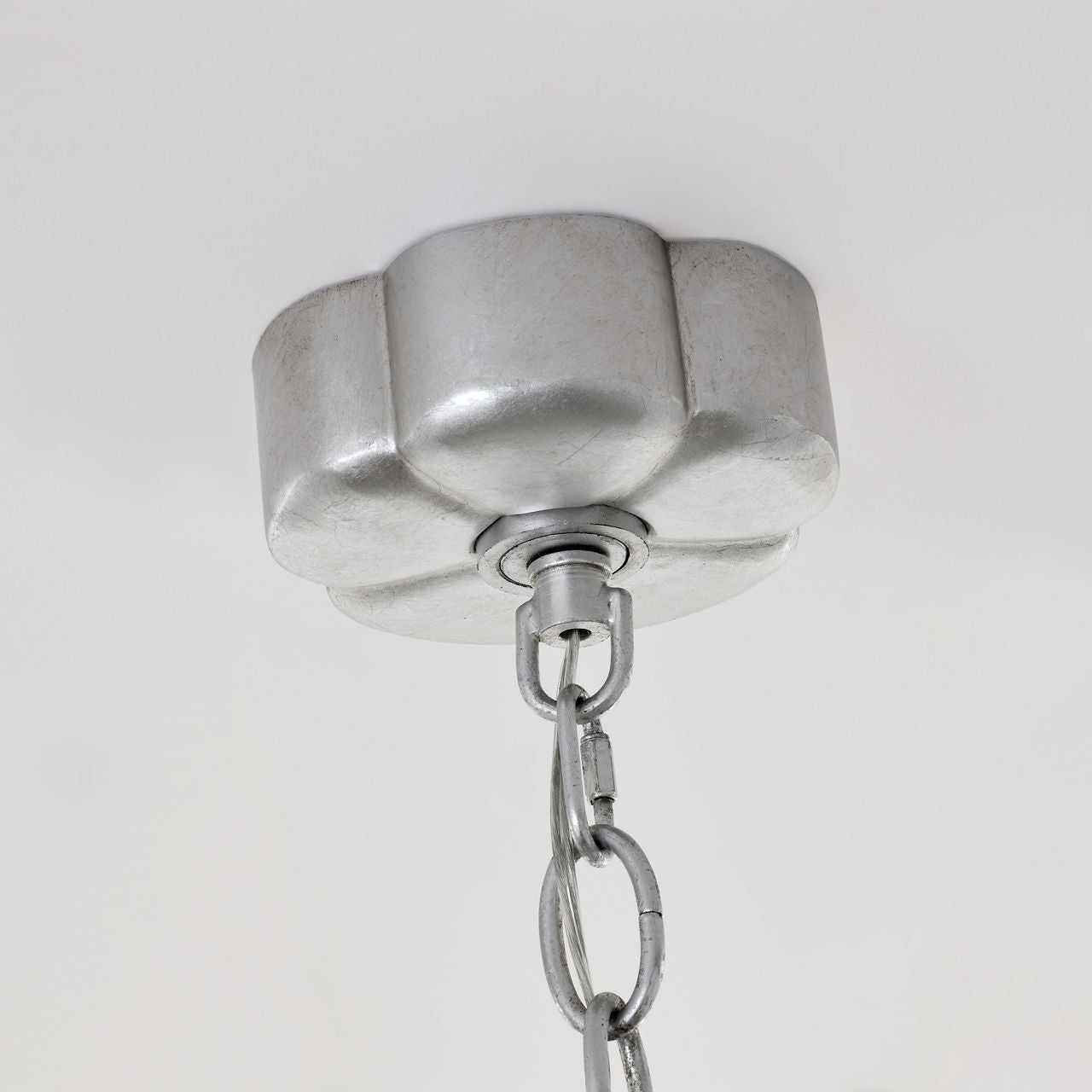 Arabelle Hanging Shade | Burnished Silver Leaf