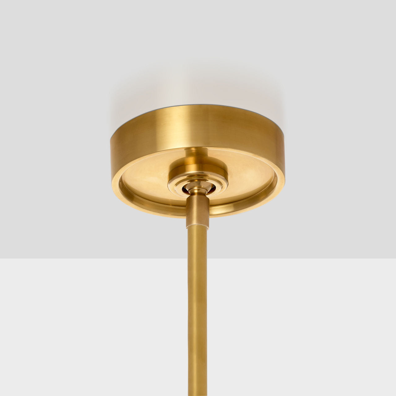 Linnea 26" Entry Chandelier | Hand-Rubbed Antique Brass | Clear Glass