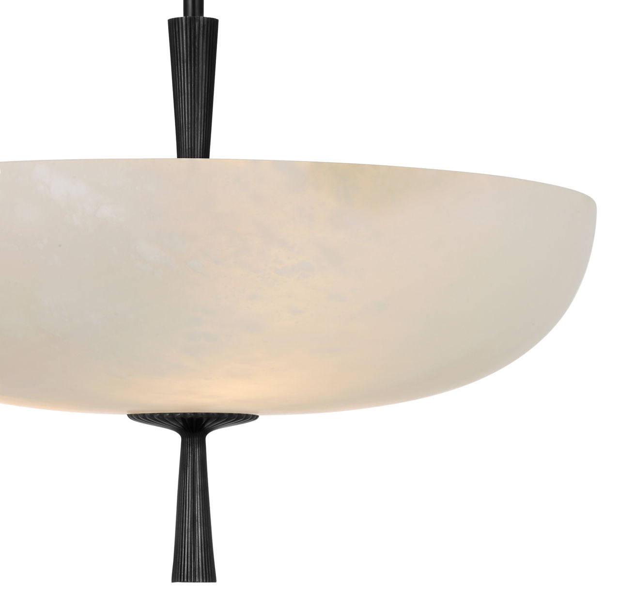 Pascal 19" Bowl Pendant | Bronze | Alabaster