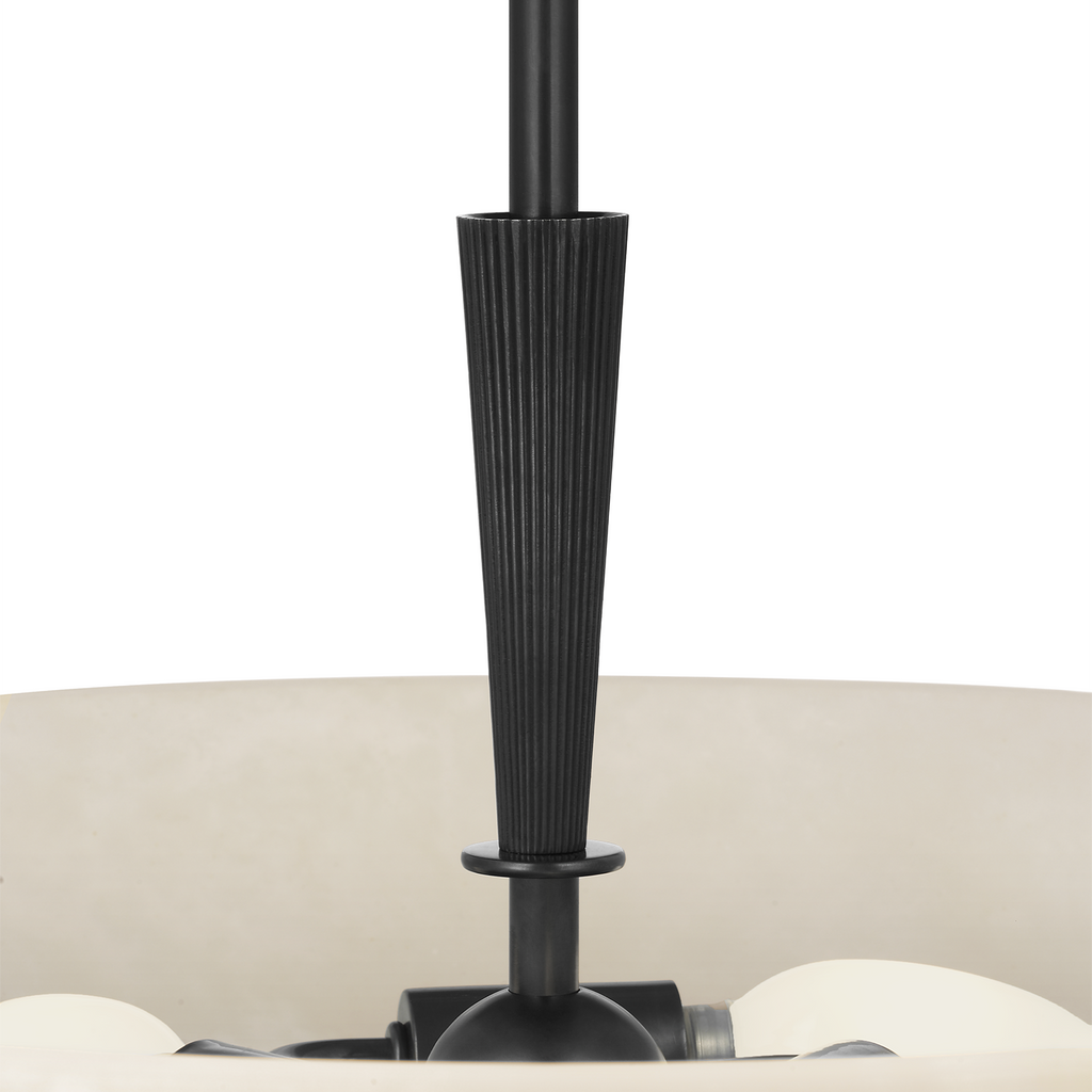 Pascal 19" Bowl Pendant | Bronze | Alabaster