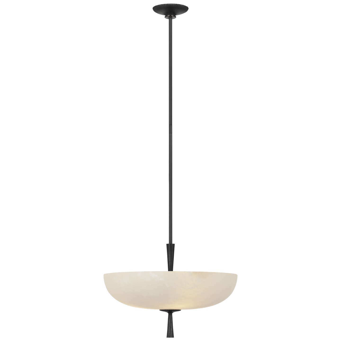 Pascal 19" Bowl Pendant | Bronze | Alabaster