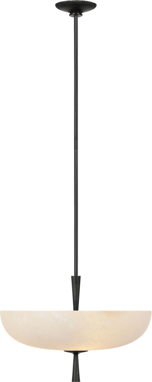 Pascal 19" Bowl Pendant | Bronze | Alabaster