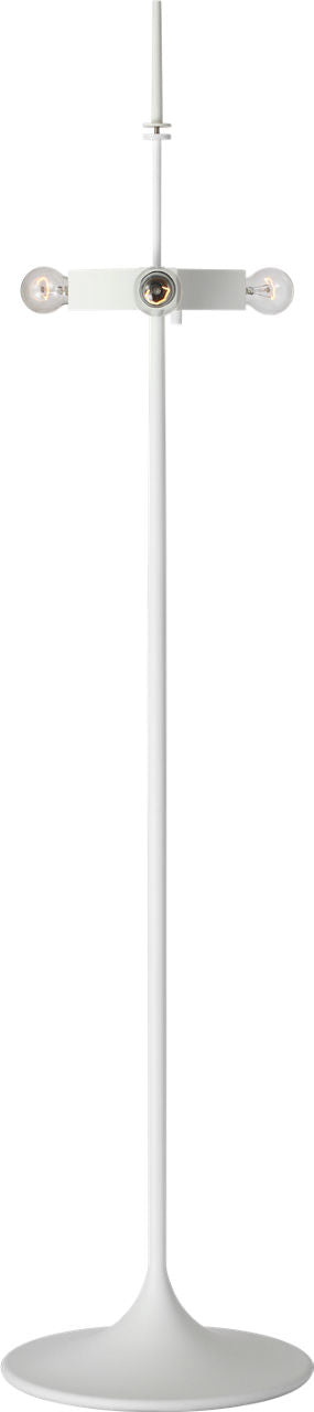 Spinet 62" Floor Lamp | Matte White | Matte White Shade